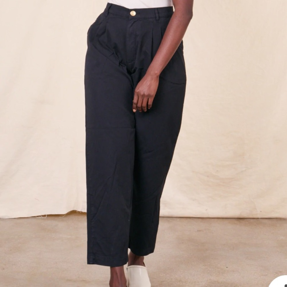 Big Bud Press trousers PETITE INSEAM basic black